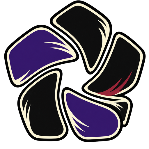 Kairo application icon — five overlapping petals forming a circular shutter